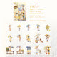 #20004 Rainy Little Girl Series Sticker