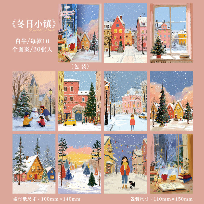 #20018 Christmas Night Series Sticker