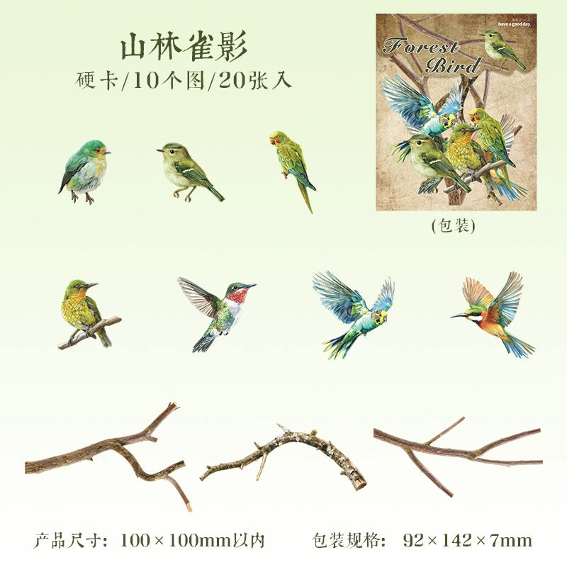 #20347 Bird Series Sticker