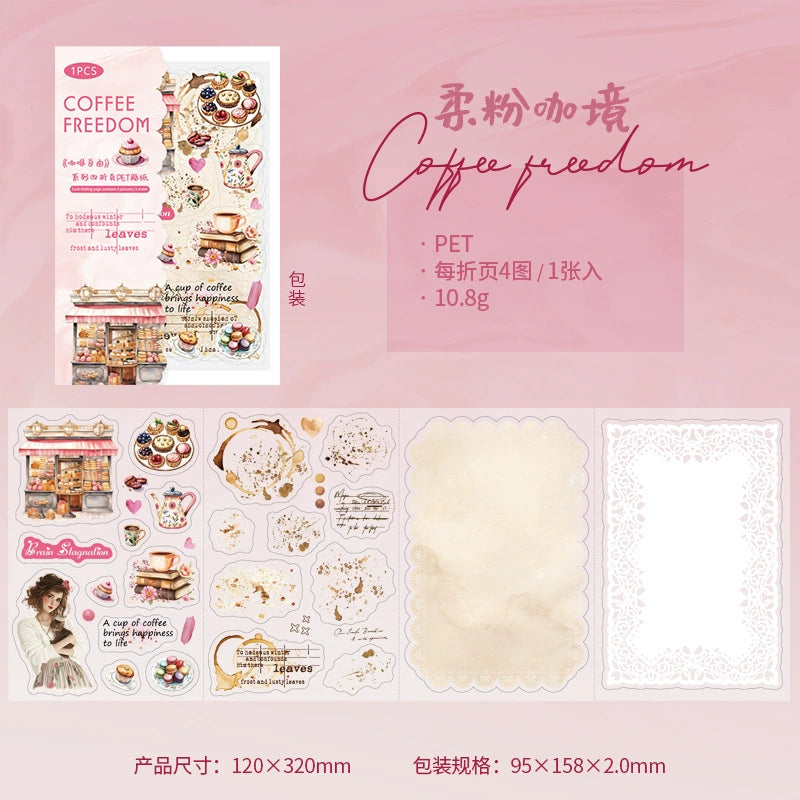 #20125 Coffee Diary Series Sticker