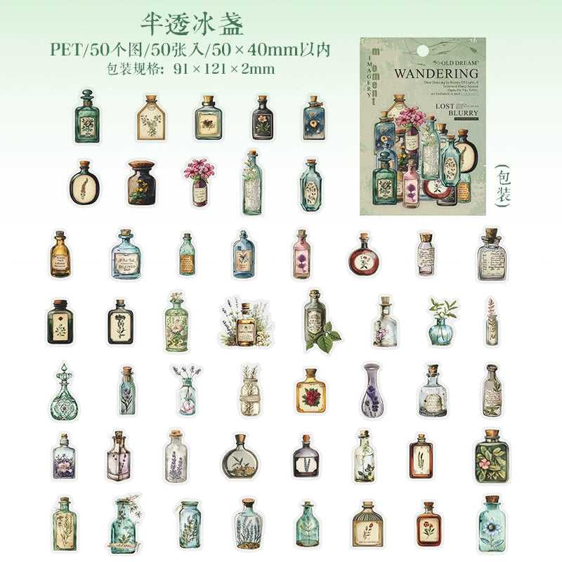#02963 Vintgage Memory Series Sticker