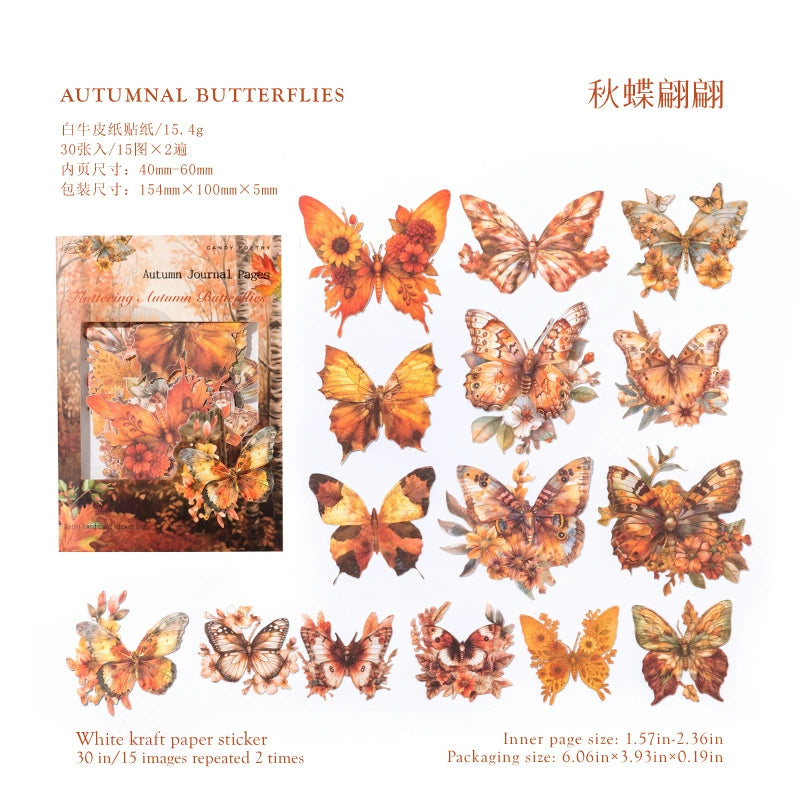 #20072 Autumn Nature Series Sticker