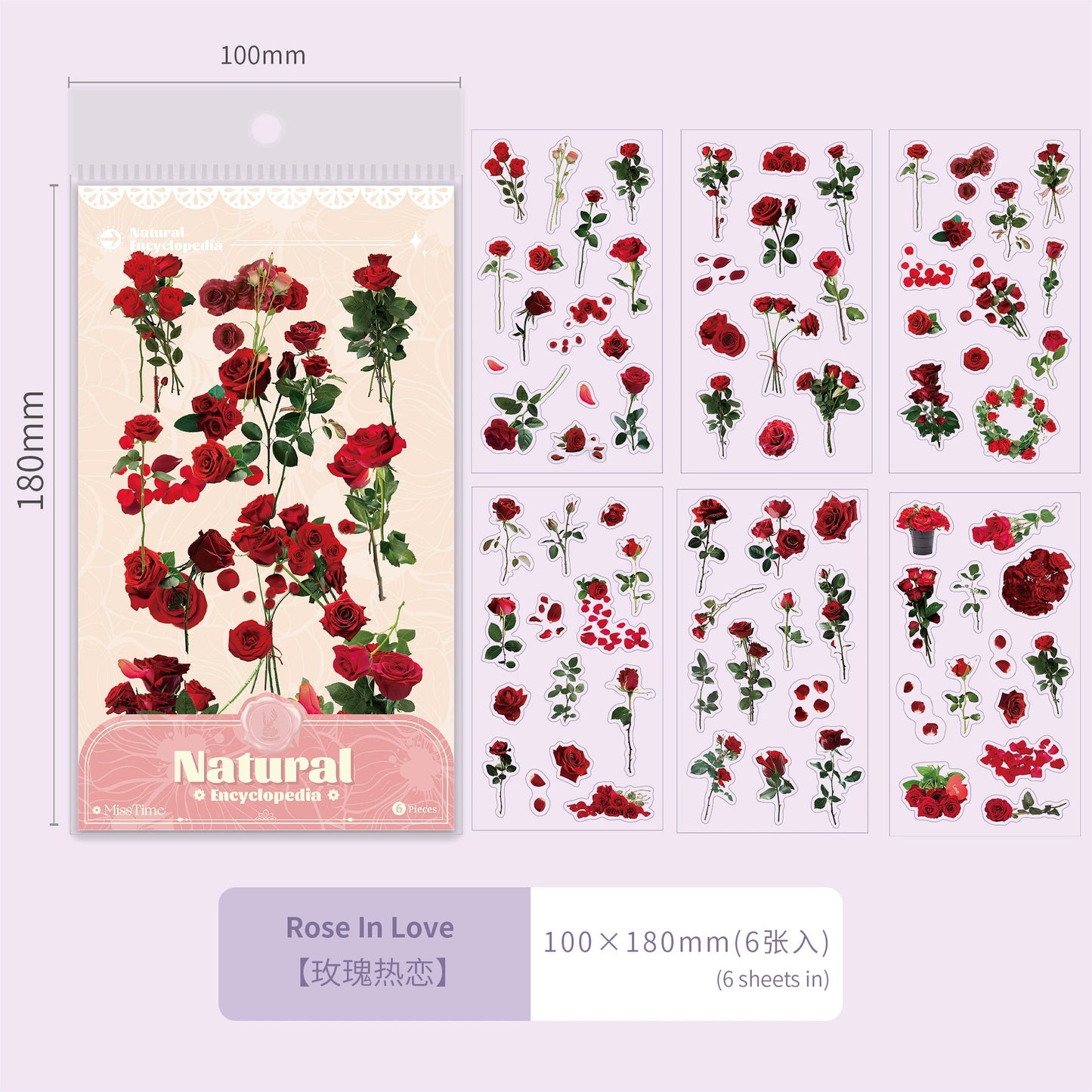 #20058 Flower Series Sticker
