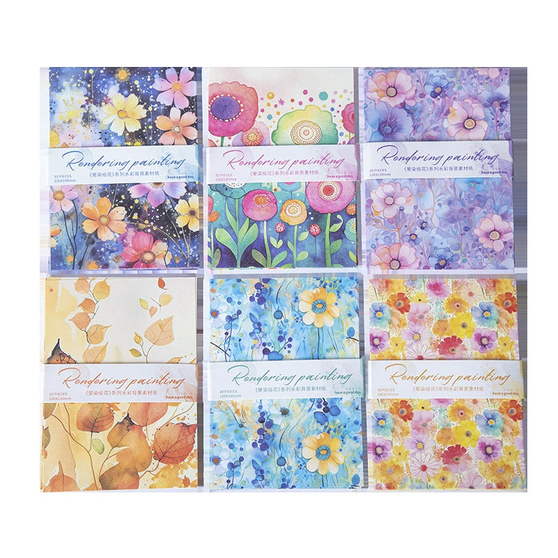 #02940 Flower Series Paper