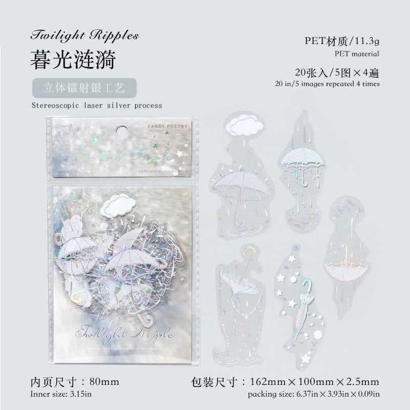 #02925 Umberlla Series Sticker