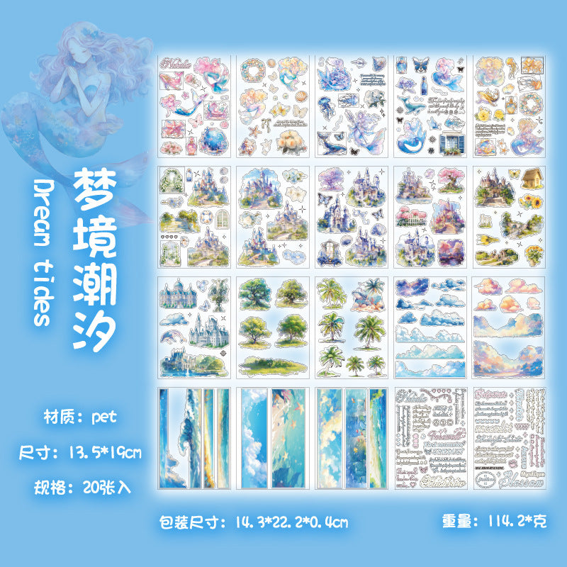 #02207 Dream Scenery Series Sticker
