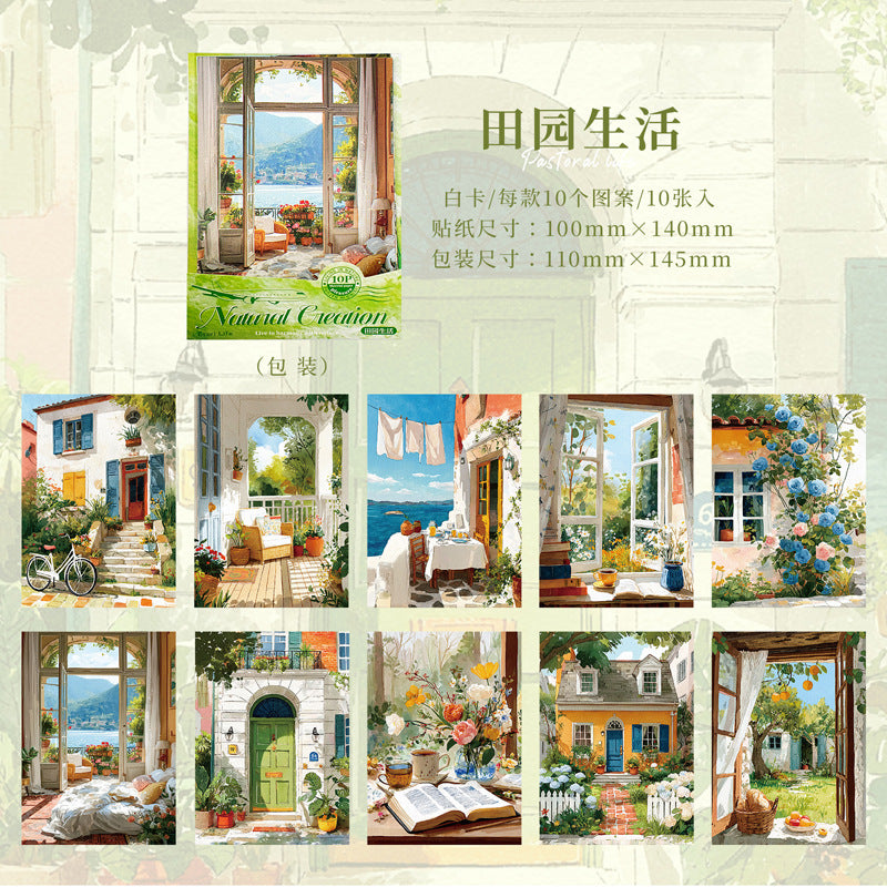 #20128 Fantasy Scenery Series Sticker