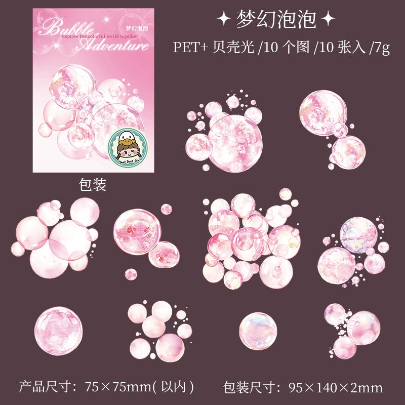 #20125 Bubble Adventure Series Sticker