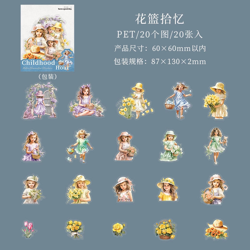 #20011 Childhood Series Sticker