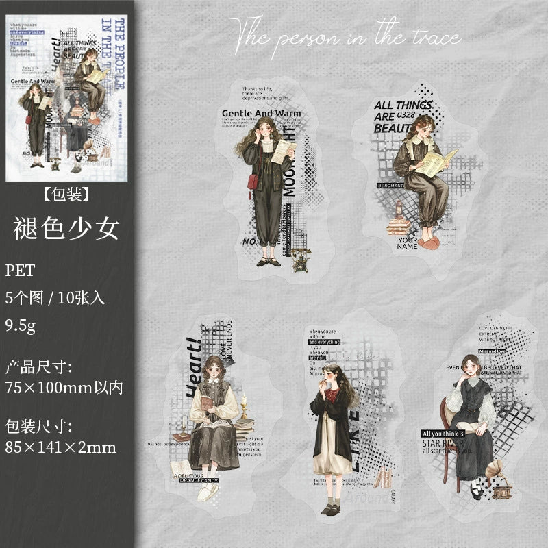 #02899 Gril Series Sticker