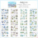 #20073 Four Seasons Scenery Series Sticker Book