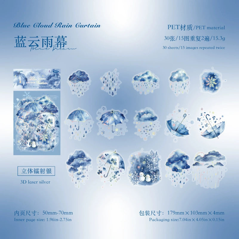 #20036 Blue Dream Series Sticker
