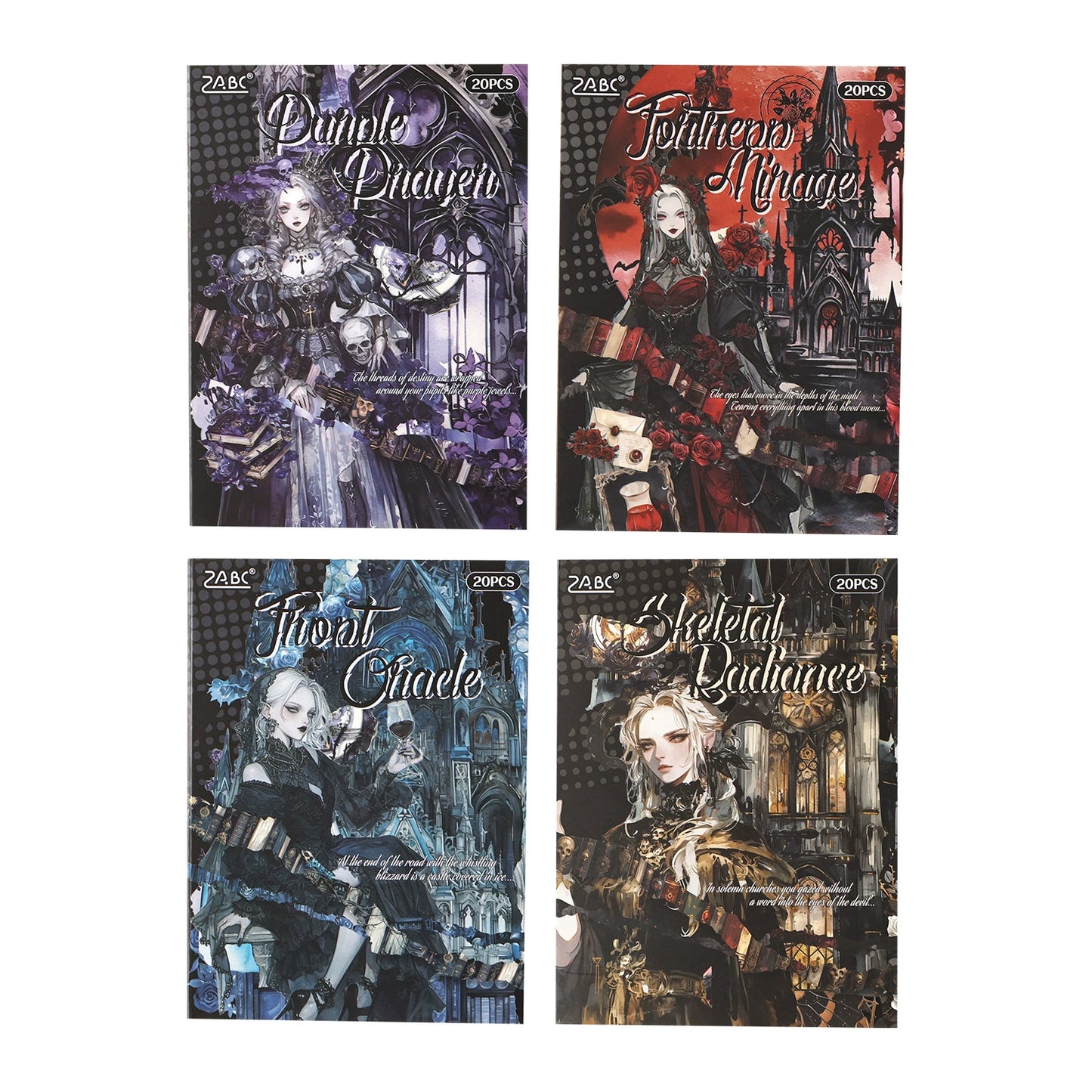 #02956 Gothic Princess Series Sticker