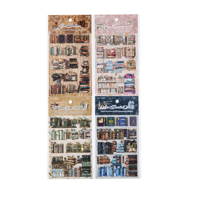 #02952 Book Shelf Series Sticker