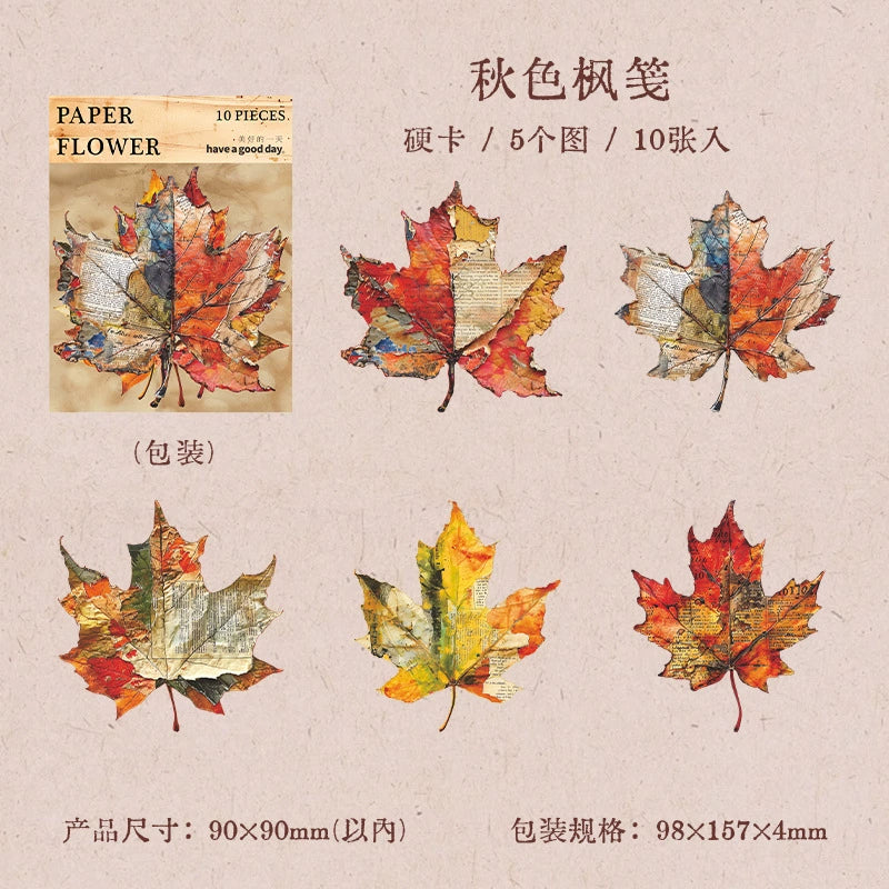 #02934 Paper Flower Series Sticker