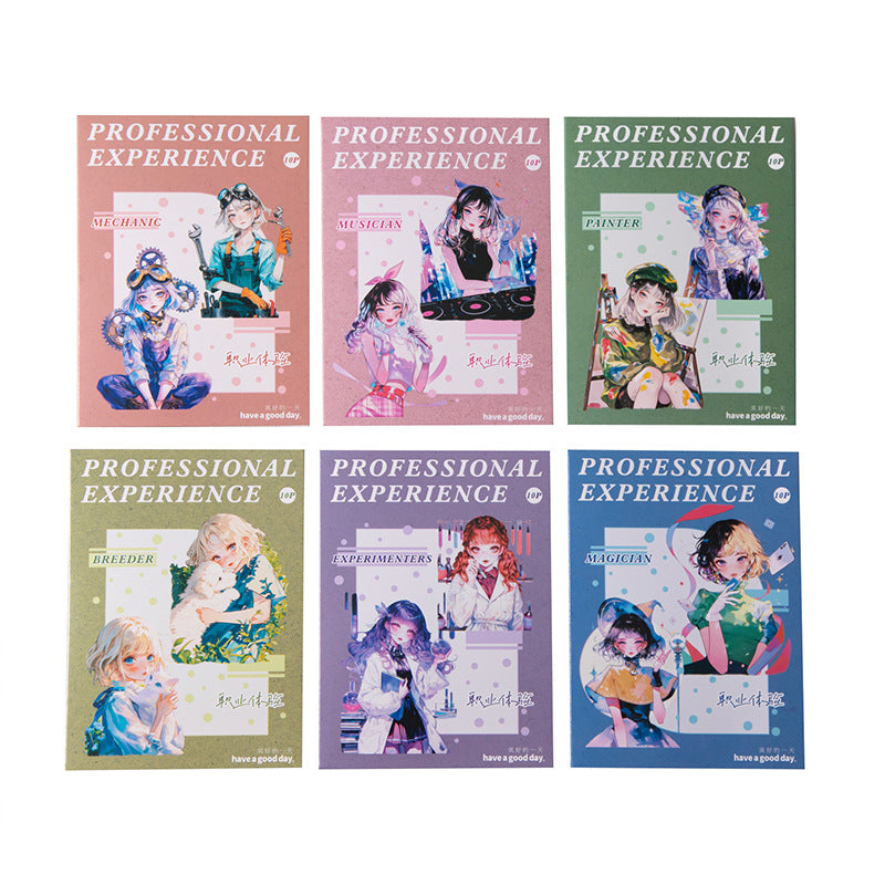 #02980 Professional Girl Series Sticker