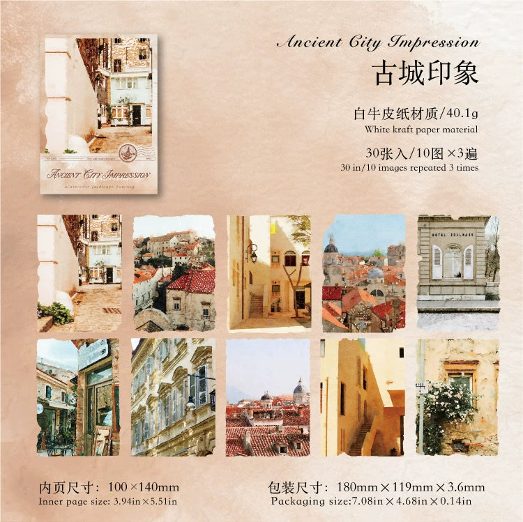 #02900 Scenery and Jounery Series Paper