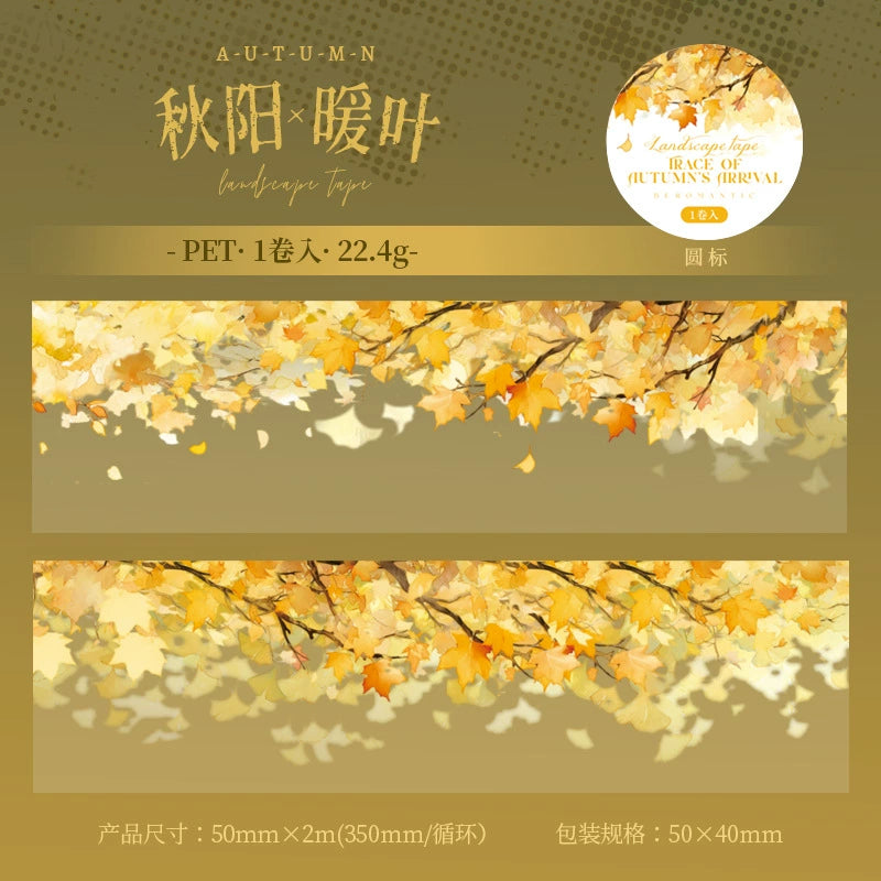 #03189 Autum Leaves Series Tape