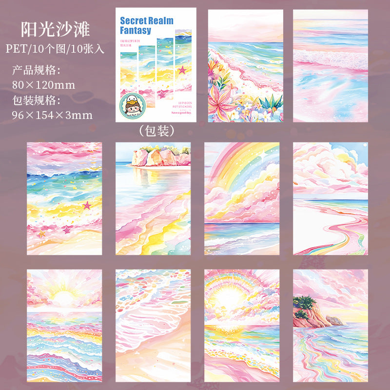 F2#20390 Secret Realm Fantasy Series Sticker