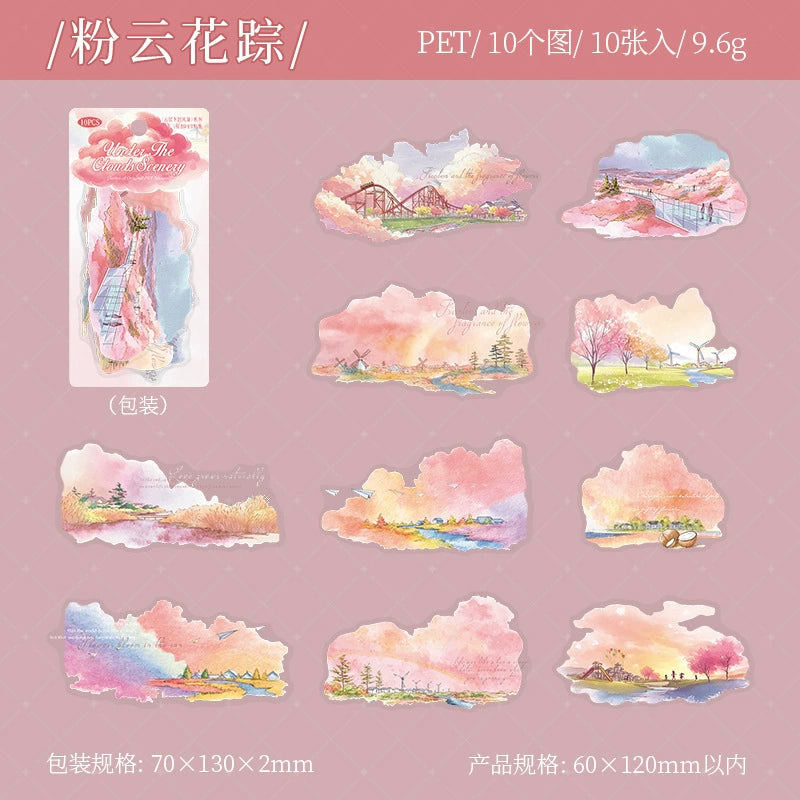 #20084 Colorful Scenery Series Sticker