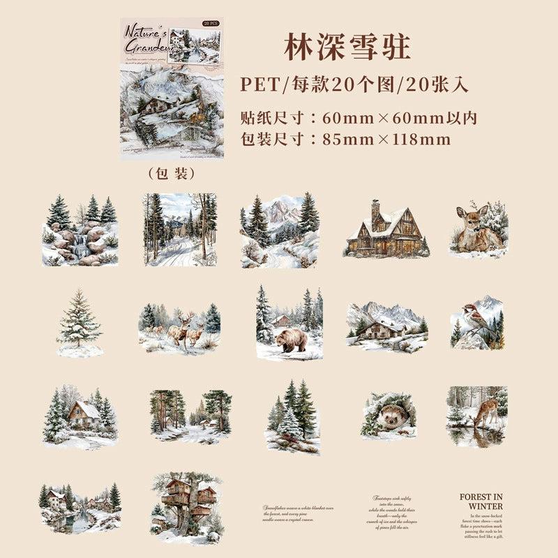 #20069 Natural Scenery Series Sticker