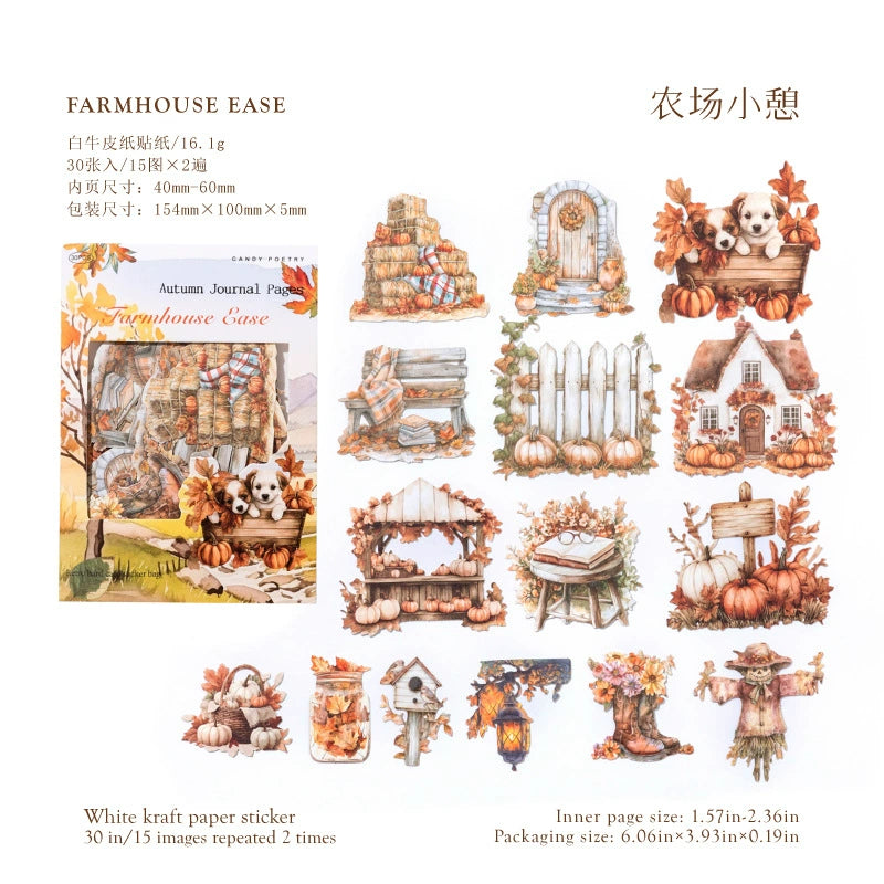 #20072 Autumn Nature Series Sticker