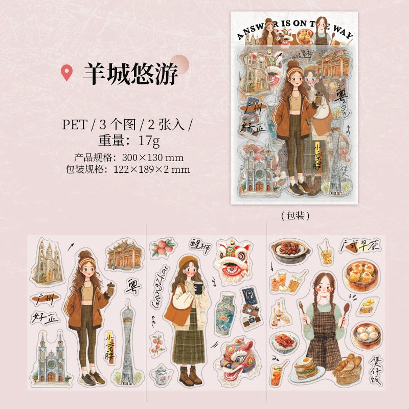 #20086 Travel to China Series Sticker