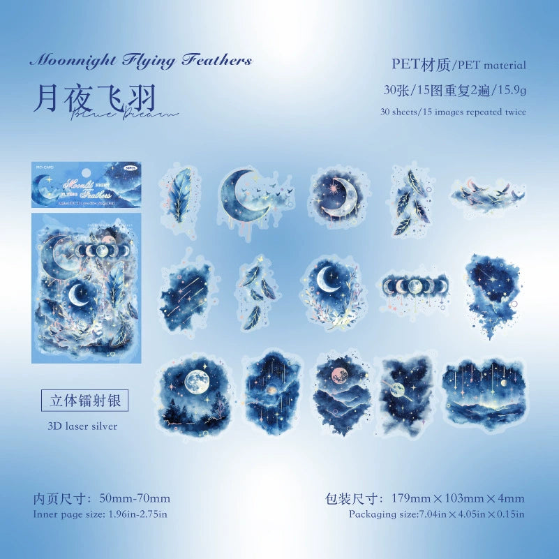 #20036 Blue Dream Series Sticker