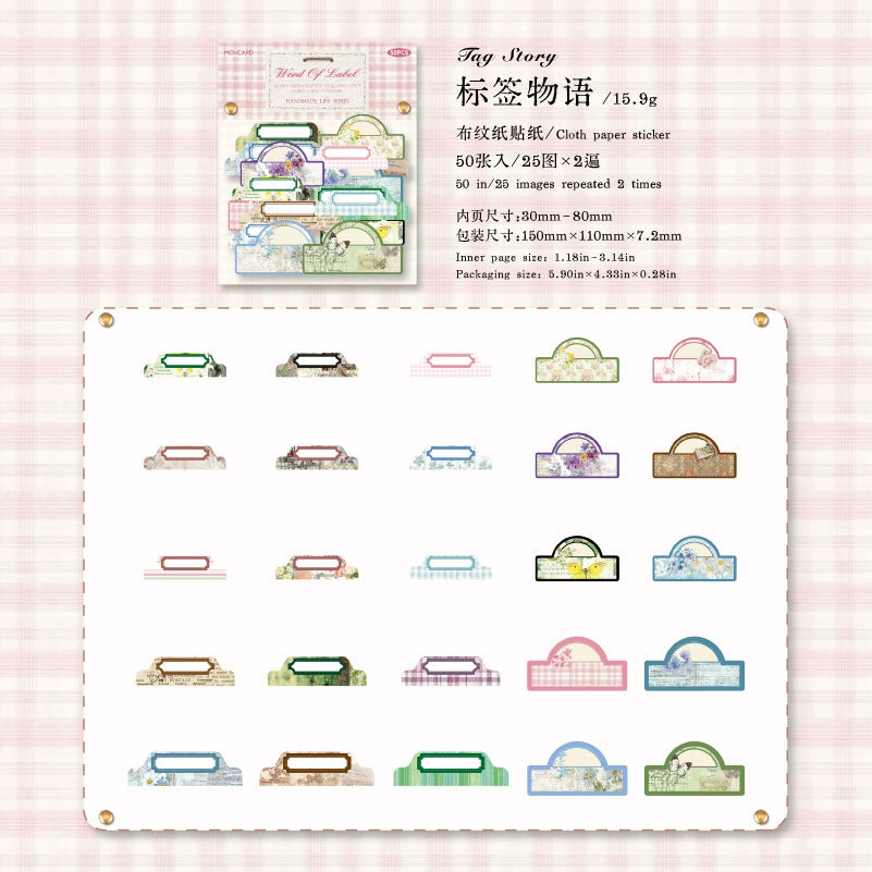 #20003 Handmade life Series Sticker