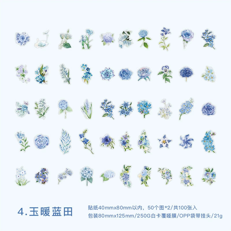 #20309 Flower Series Sticker