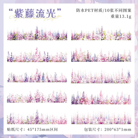 #20431 Flower Fence Series Sticker