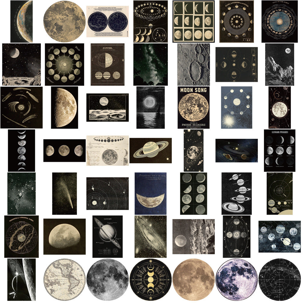#02279 Starry Planet Series Sticker