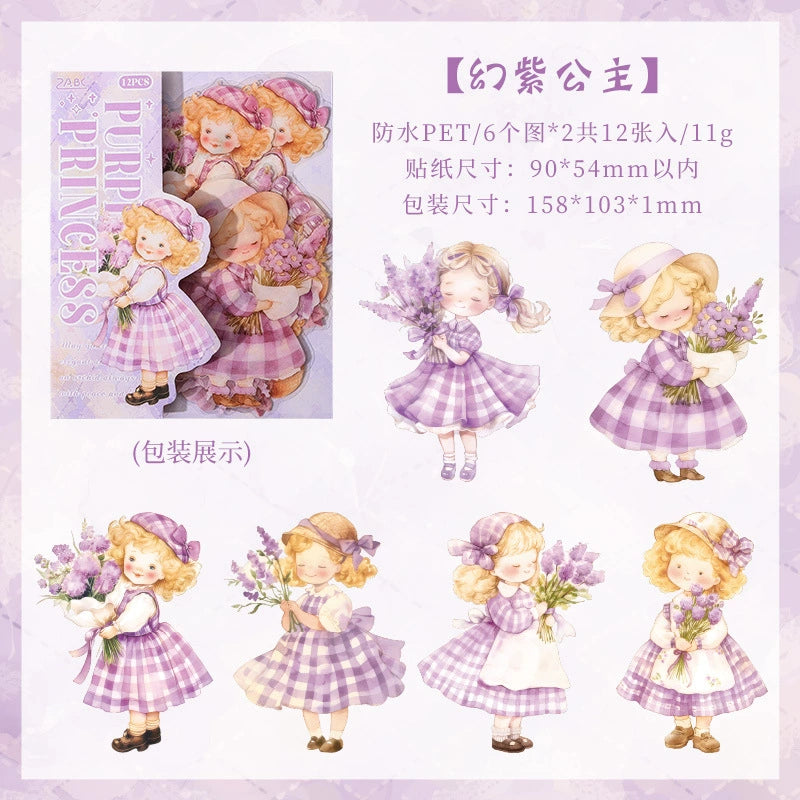 #20272 Cute Girl Series Sticker