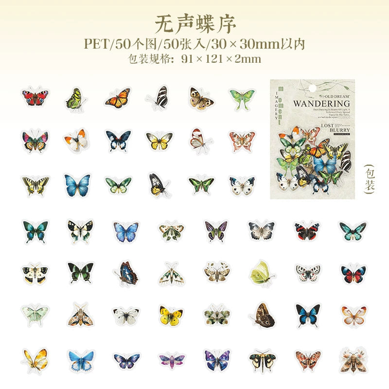 #02963 Vintgage Memory Series Sticker
