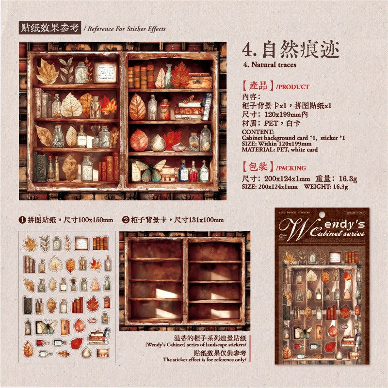 #20533 Wendy's Cabient Series Sticker