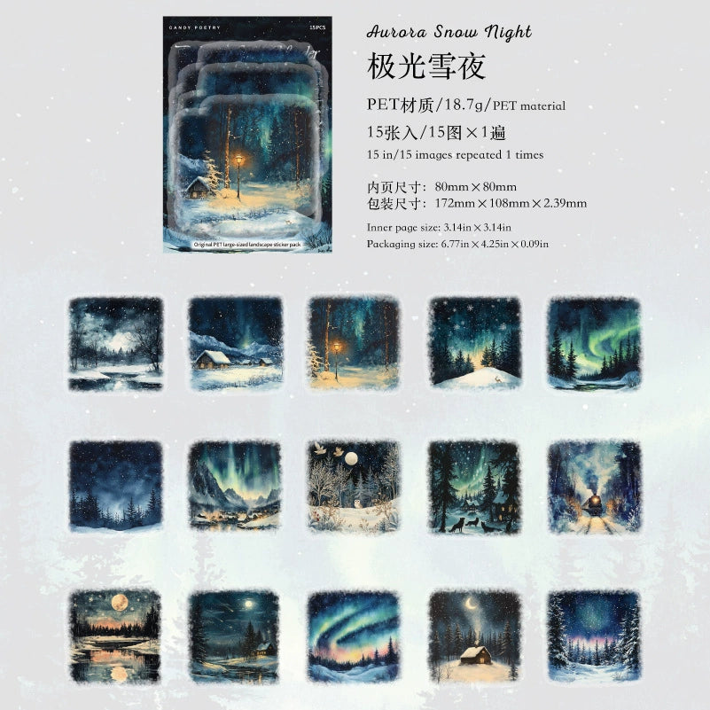 #20318 Winter Scenery Series Sticker