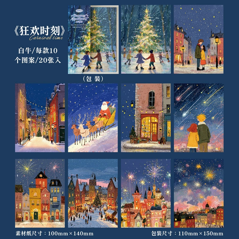 #20018 Christmas Night Series Sticker