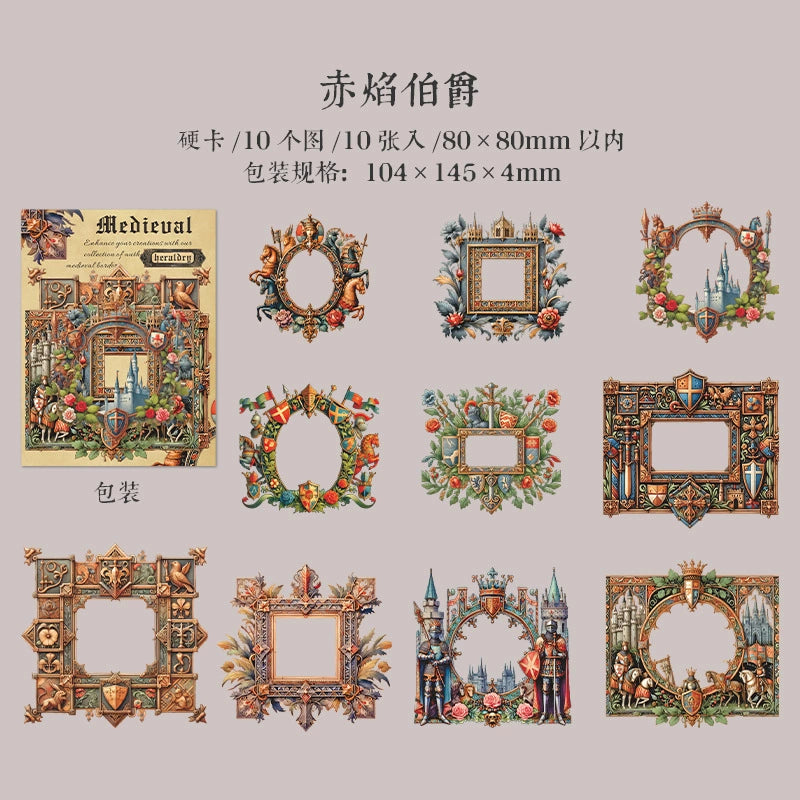 #20061 Middle Age Frame Series Sticker