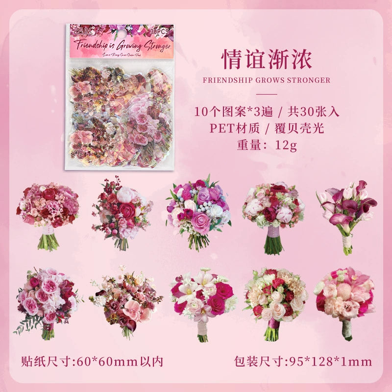 #20065 Flower Bundle Series Sticker