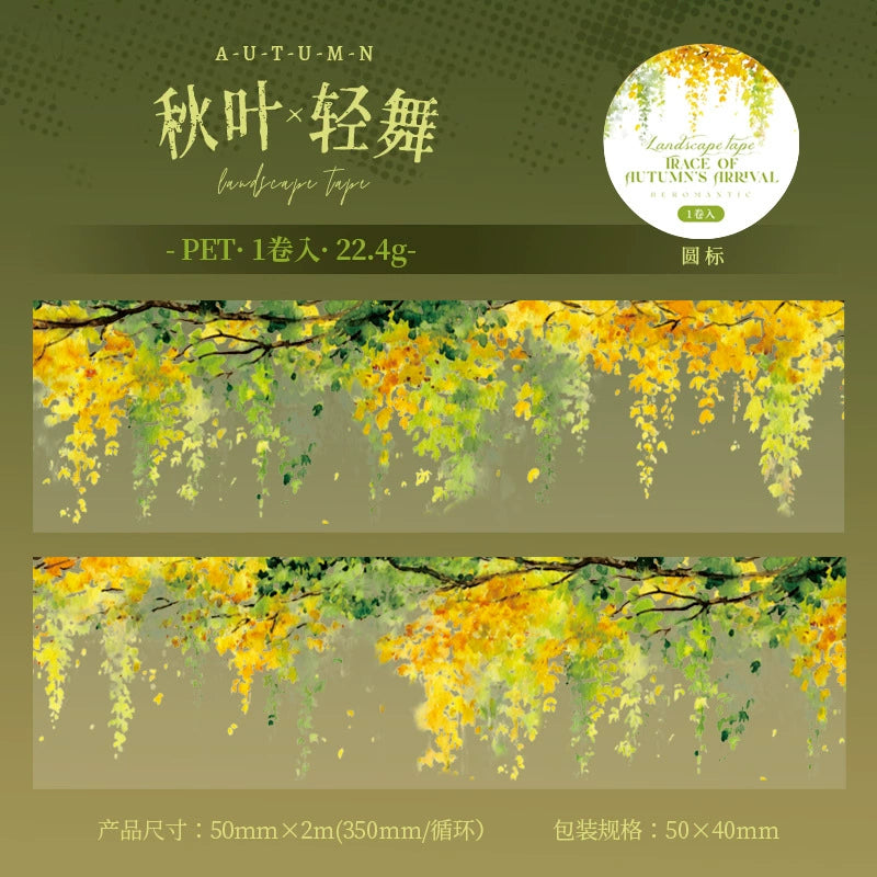 #03189 Autum Leaves Series Tape