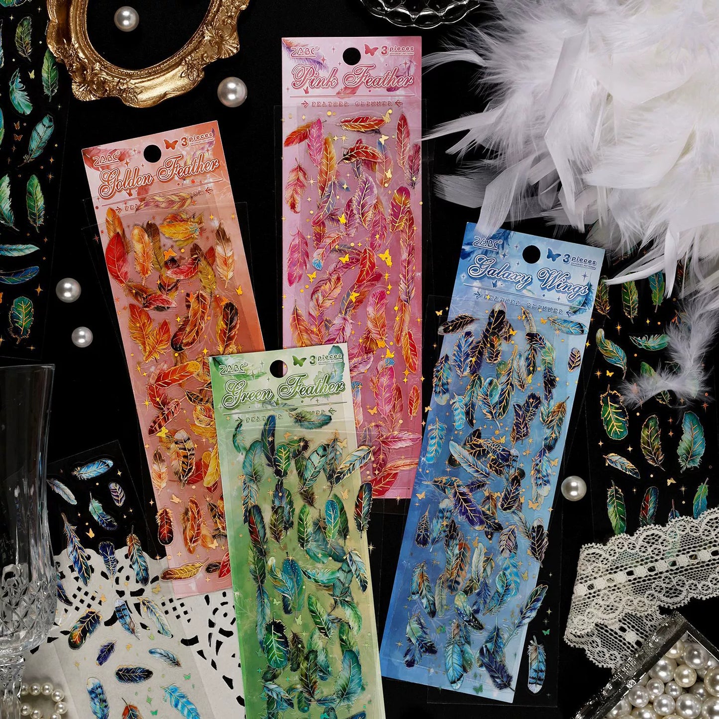 #20059 Feather Series Sticker