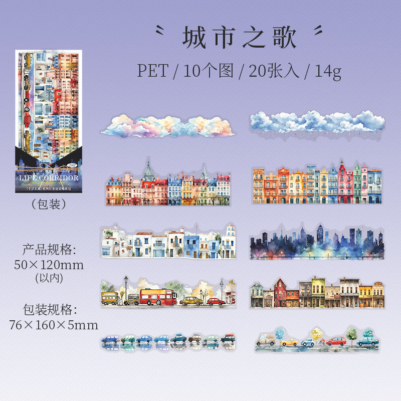 #20327 Life Corner Series Sticker
