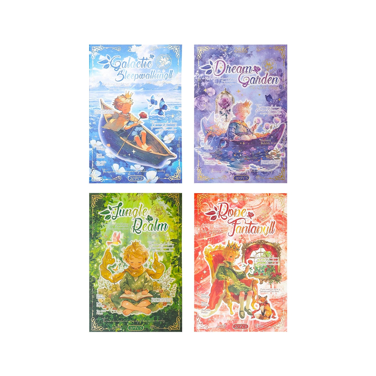 #02996 Prince Series Sticker Book