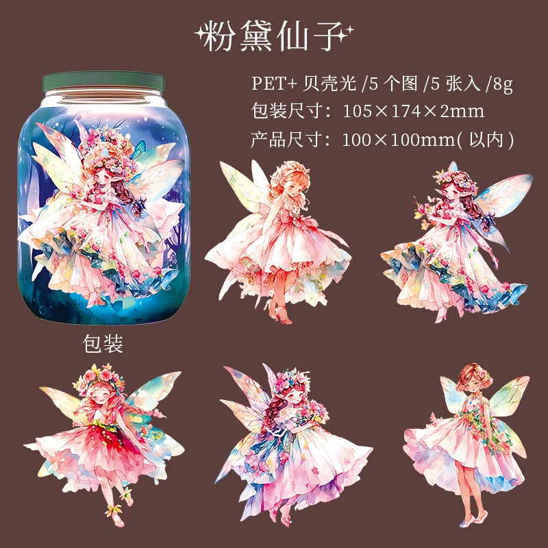 H4#20354 PET Sticker 小仙女日记