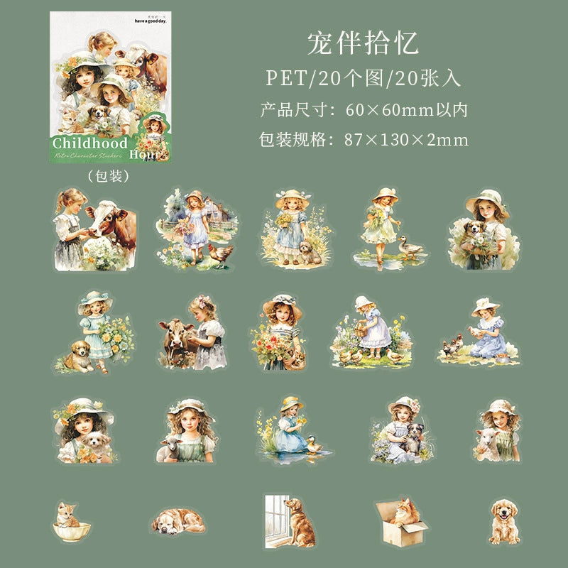 #20011 Childhood Series Sticker