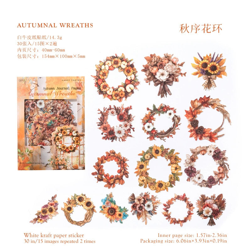#20072 Autumn Nature Series Sticker