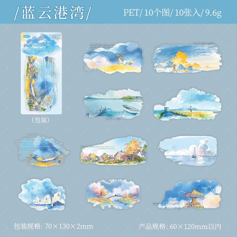 #20084 Colorful Scenery Series Sticker
