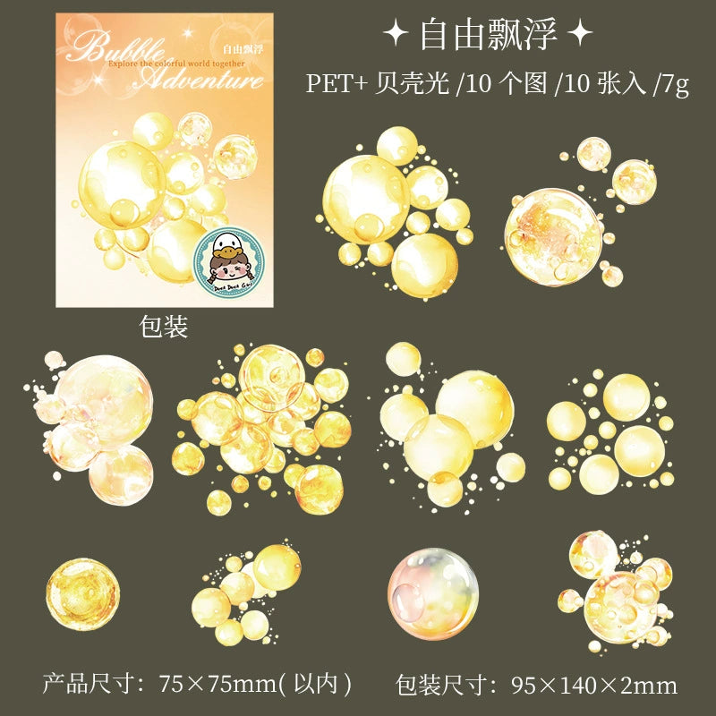 #20125 Bubble Adventure Series Sticker