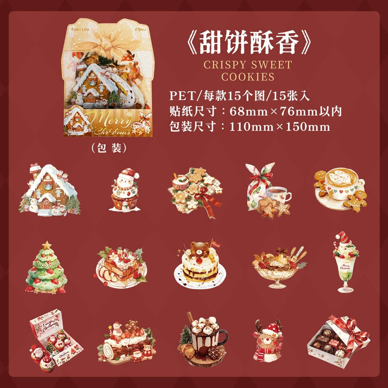 #20020 Christmas Decoration Series Sticker