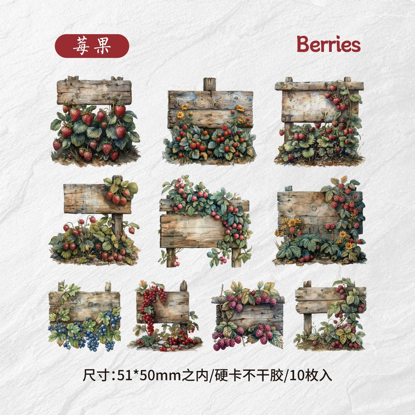 #20617 Vegetable Series Sticker